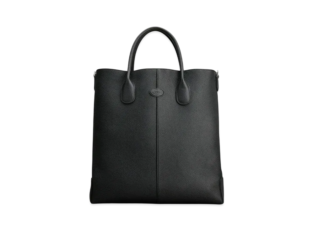 TOD'S Di Bag Tote in Leather Medium "Black"