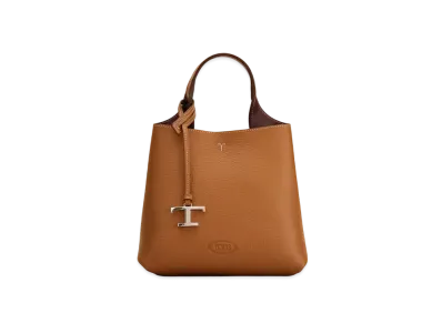 TOD'S Bag in Leather Mini "Brown"
