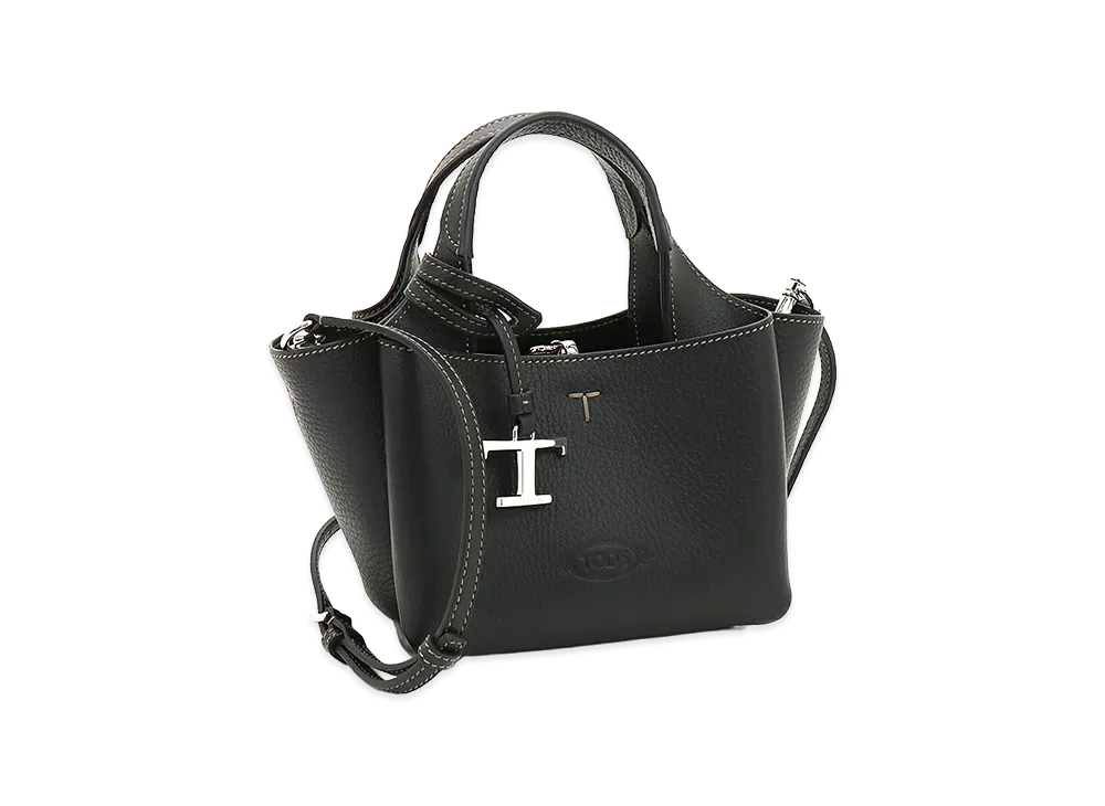 TOD'S Women's Leather Micro Handbag "Black"