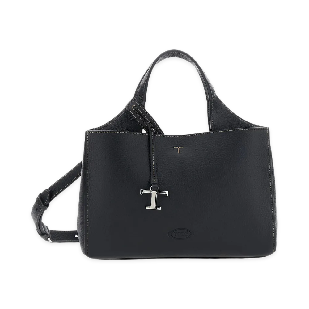 TOD'S Women's Borsa A Mano Mini Con Tracolla "Black"