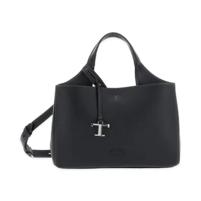 TOD'S Women's Borsa A Mano Mini Con Tracolla "Black"