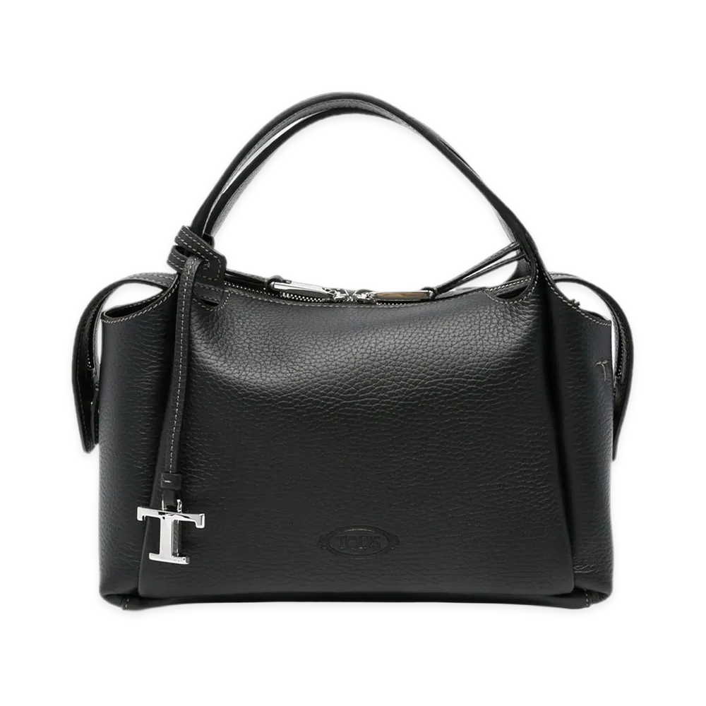 TOD'S Women's Bauletto Zip Mini "Black"