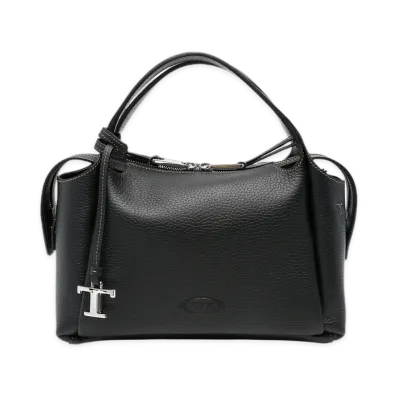 TOD'S Women's Bauletto Zip Mini "Black"