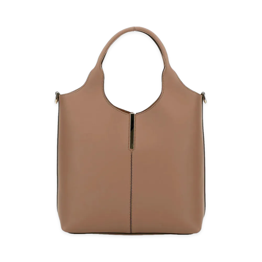 TOD'S Women's Borsa Tote Piccola In Pelle "Beige"