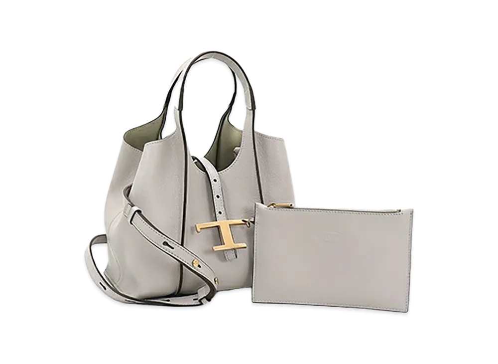 TOD'S(トッズ) ショルダーバッグ オーボエバッグ スモール アイボリー レザー TOD'S（トッズ） TOD'S オーボエ ミニ ショルダーバッグ ワンハンドル