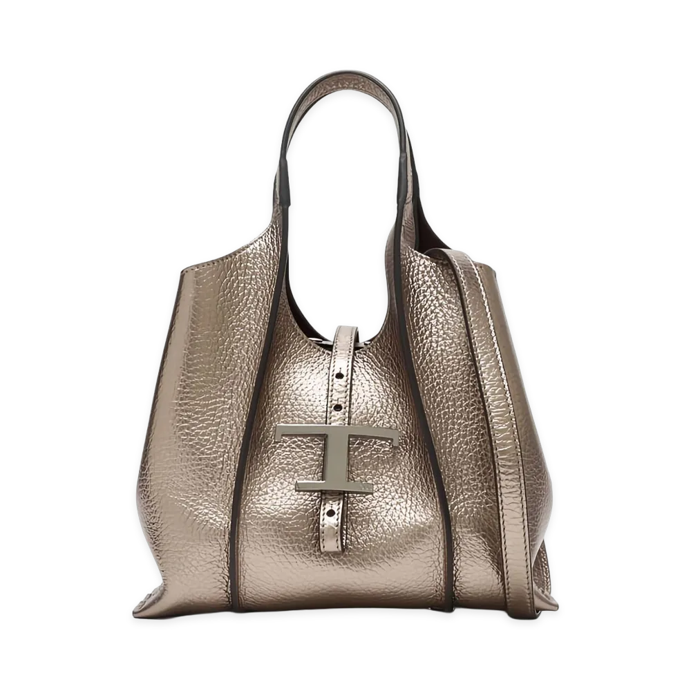 TOD'S Women's Bag "Metallic Gold"