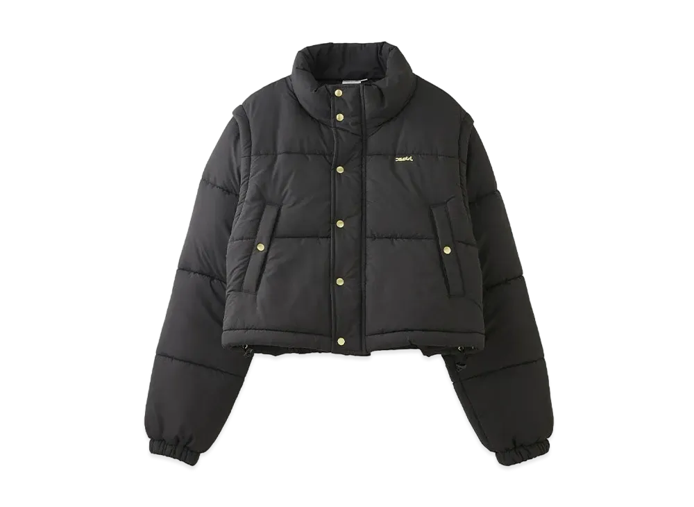 X-Girl 2Way Padded Jacket "Black"