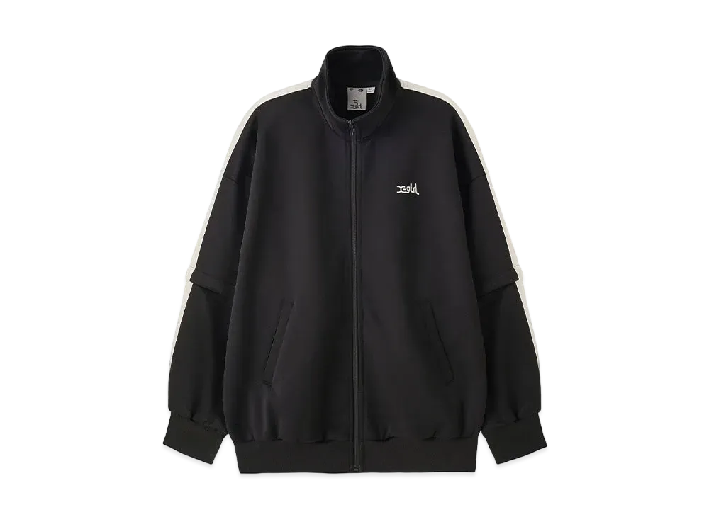 X-Girl 2Way Jersey Track Jacket "Black"