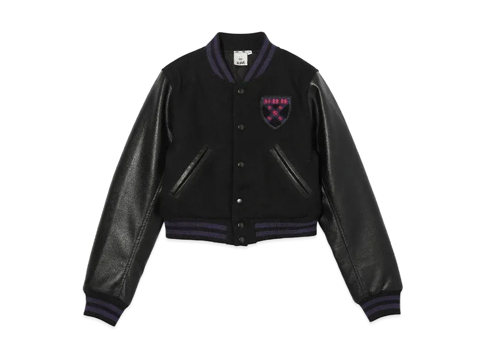 X-Girl Baby Stadium Jacket "Black"