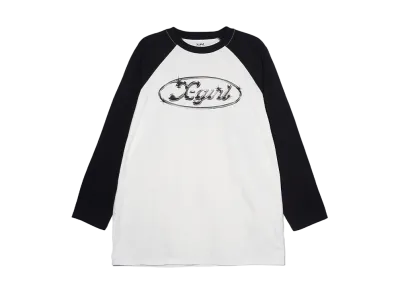 X-Girl Metal Logo B/B Big Tee Dress "White"