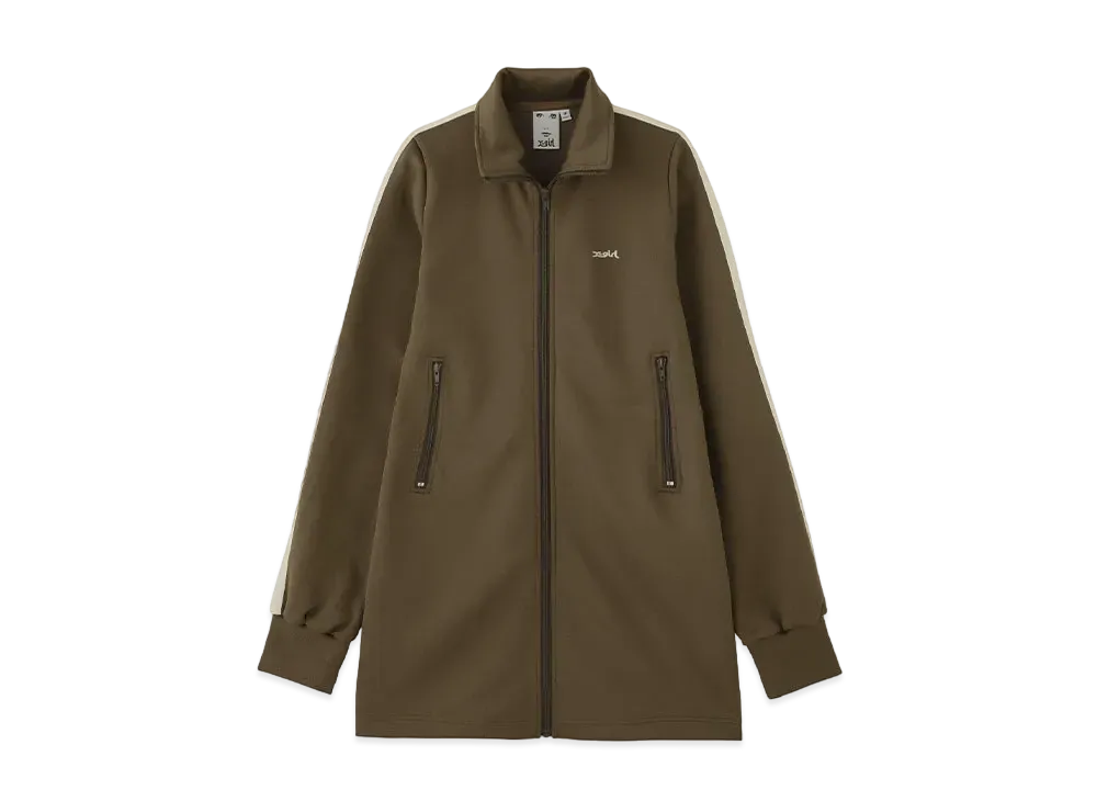 X-Girl Track Jersey Dress "Brown"