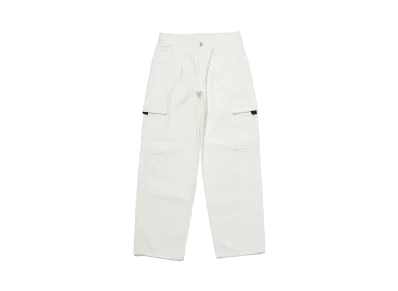 X-Girl Face Wide Cargo Pants "White"