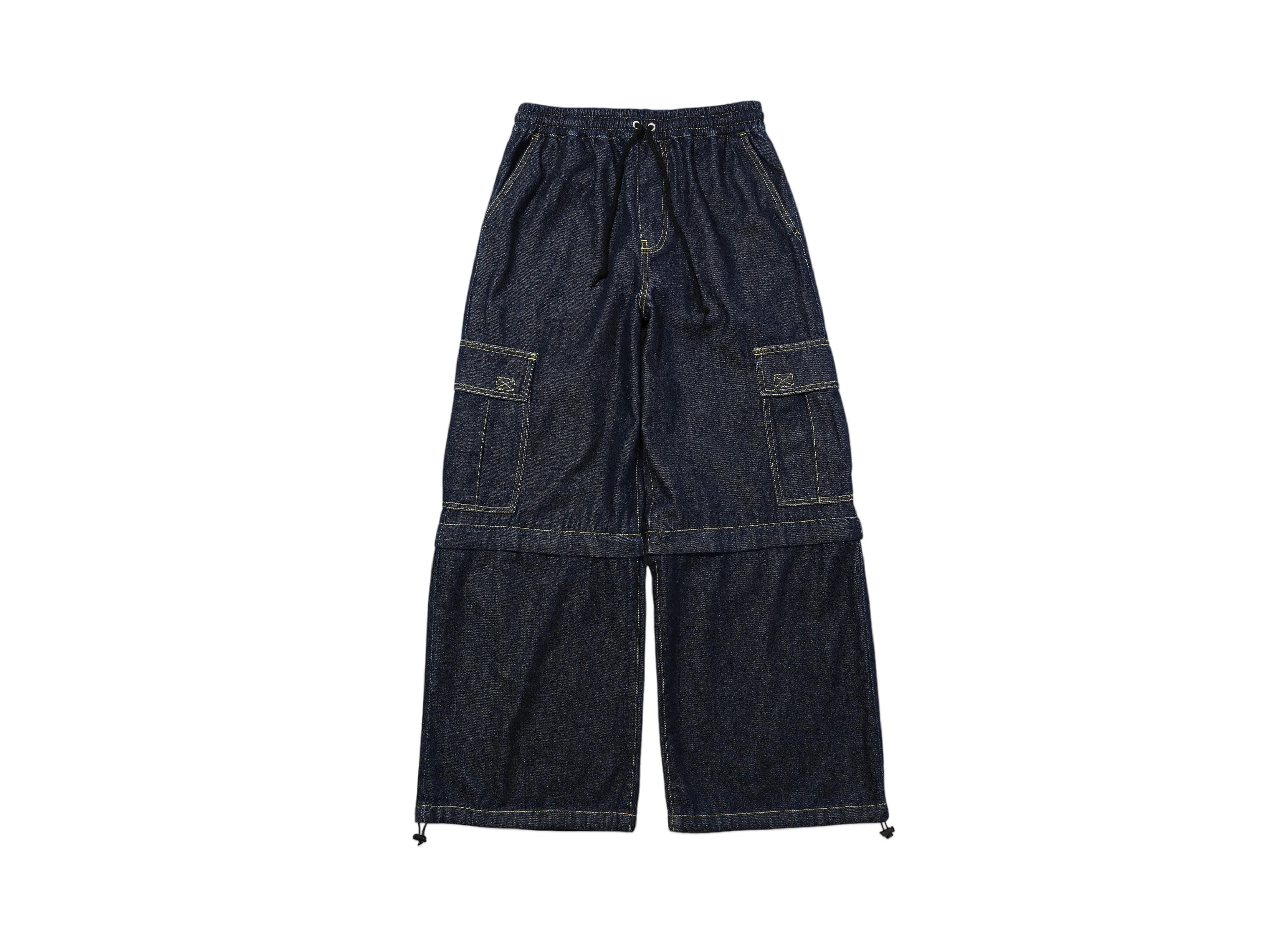 X-Girl 2Way Wide Leg Cargo Pants "Indigo"