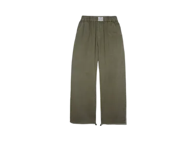 X-Girl Pigment Dyed Easy Pants "Olive"