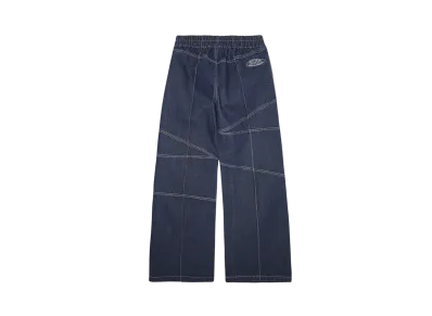 X-Girl Contrast Stitch Easy Pants "Indigo"