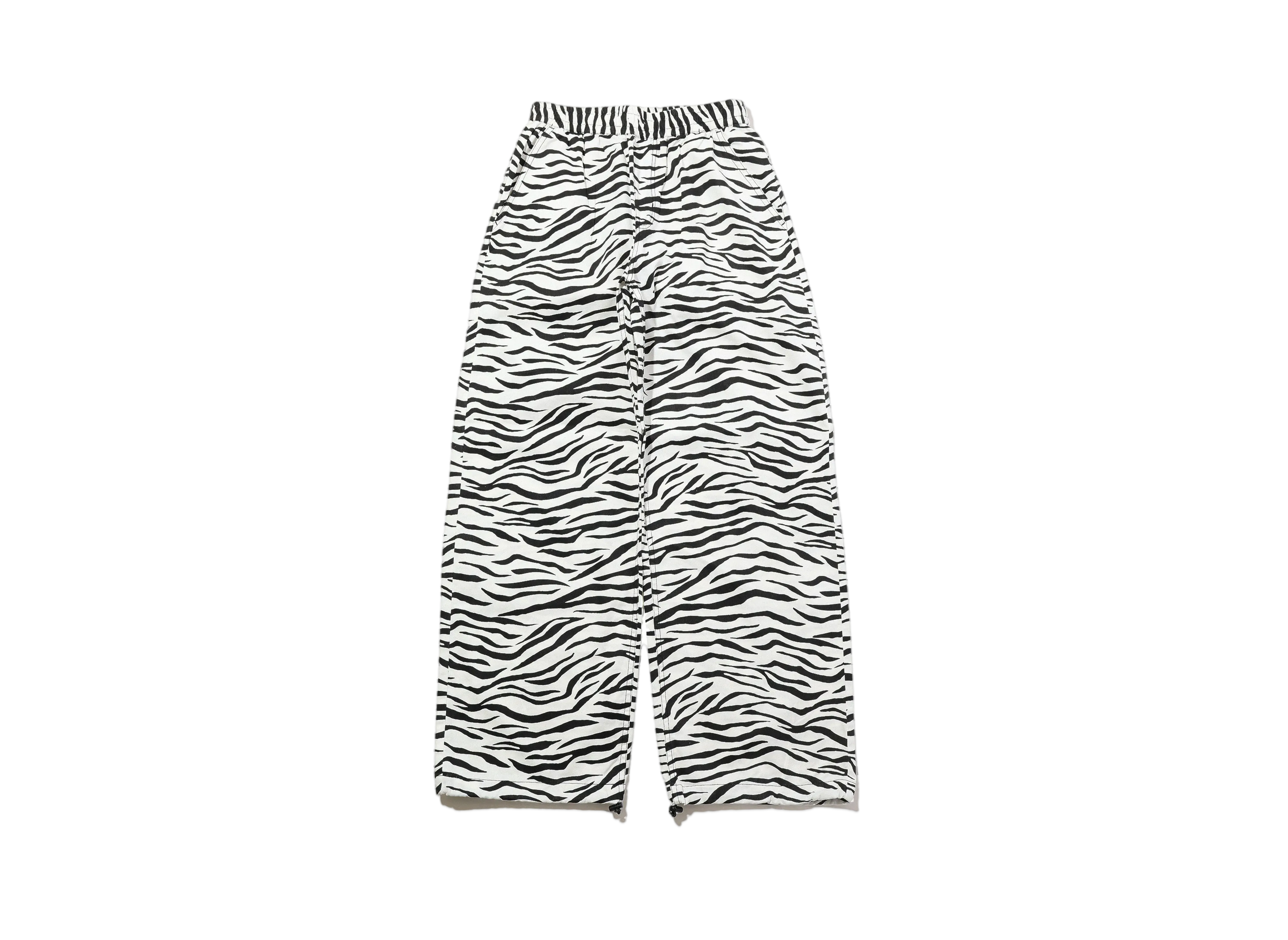 X-Girl Multi Pattern Easy Pants "White"