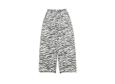 X-Girl Multi Pattern Easy Pants "White"