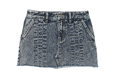 X-Girl Denim Mini Skirt "Black"