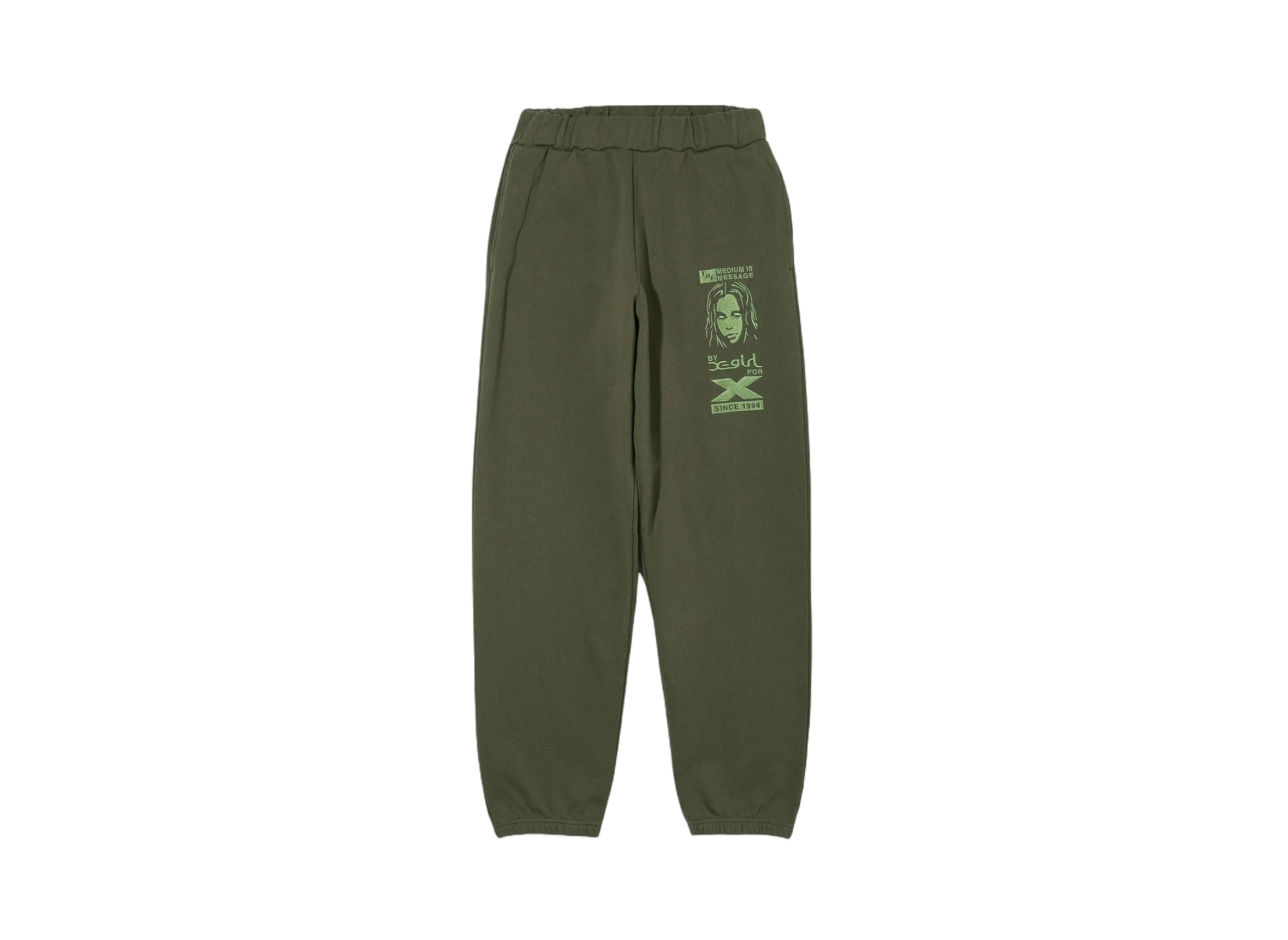X-Girl By X-Girl For X Sweatpants "Olive"