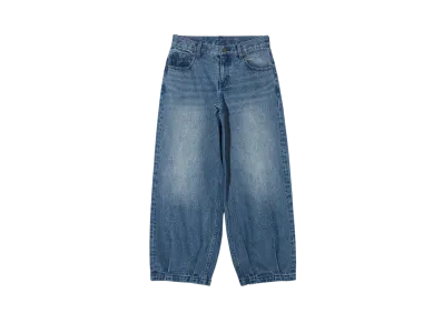 X-Girl Low Rise Hem Tuck Denim Pants "Indigo"