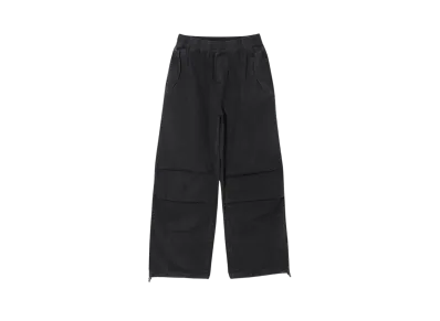 X-Girl Prep Logo Easy Pants "Black"