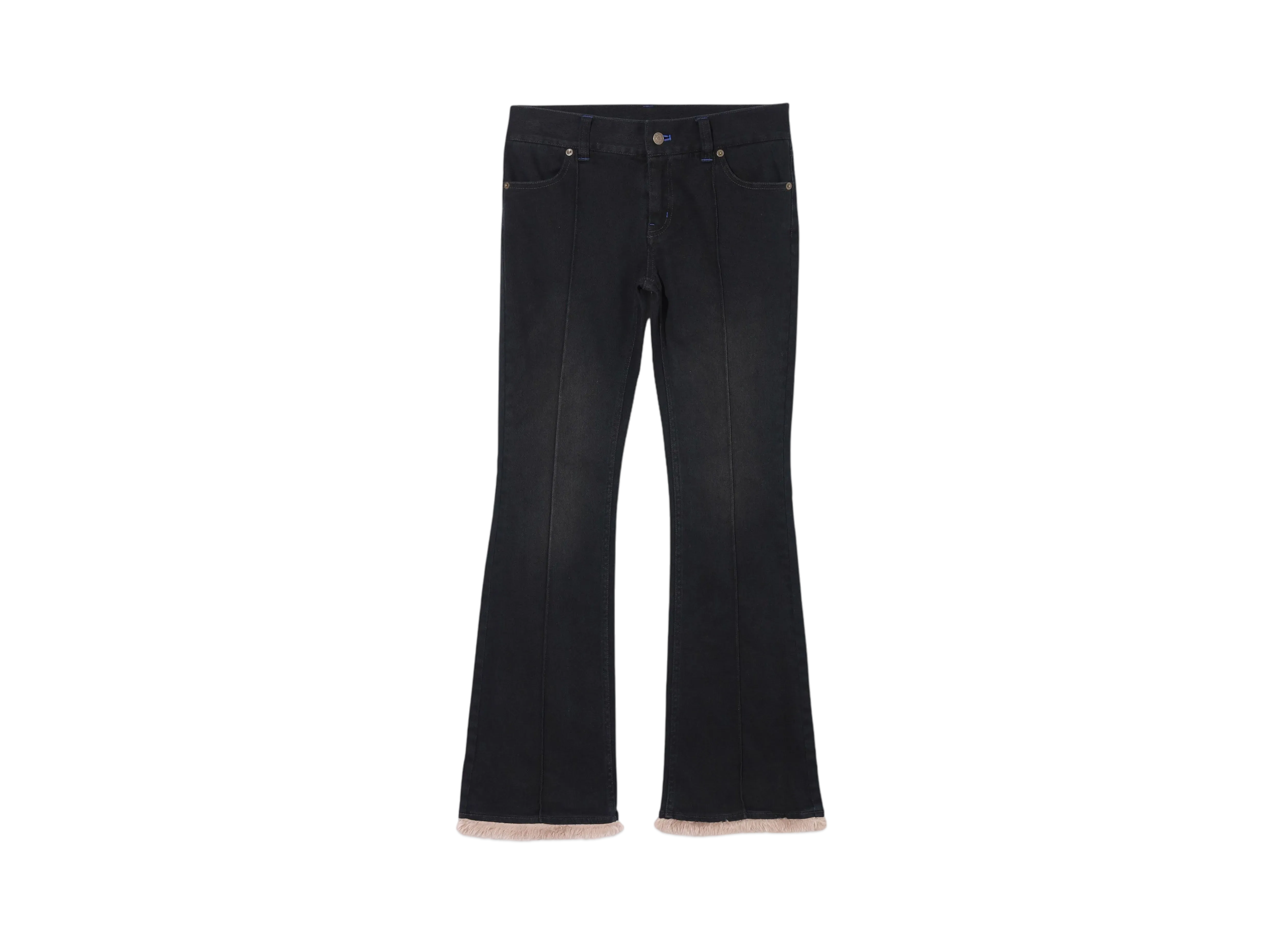 X-Girl Boa Denim Pants "Black"
