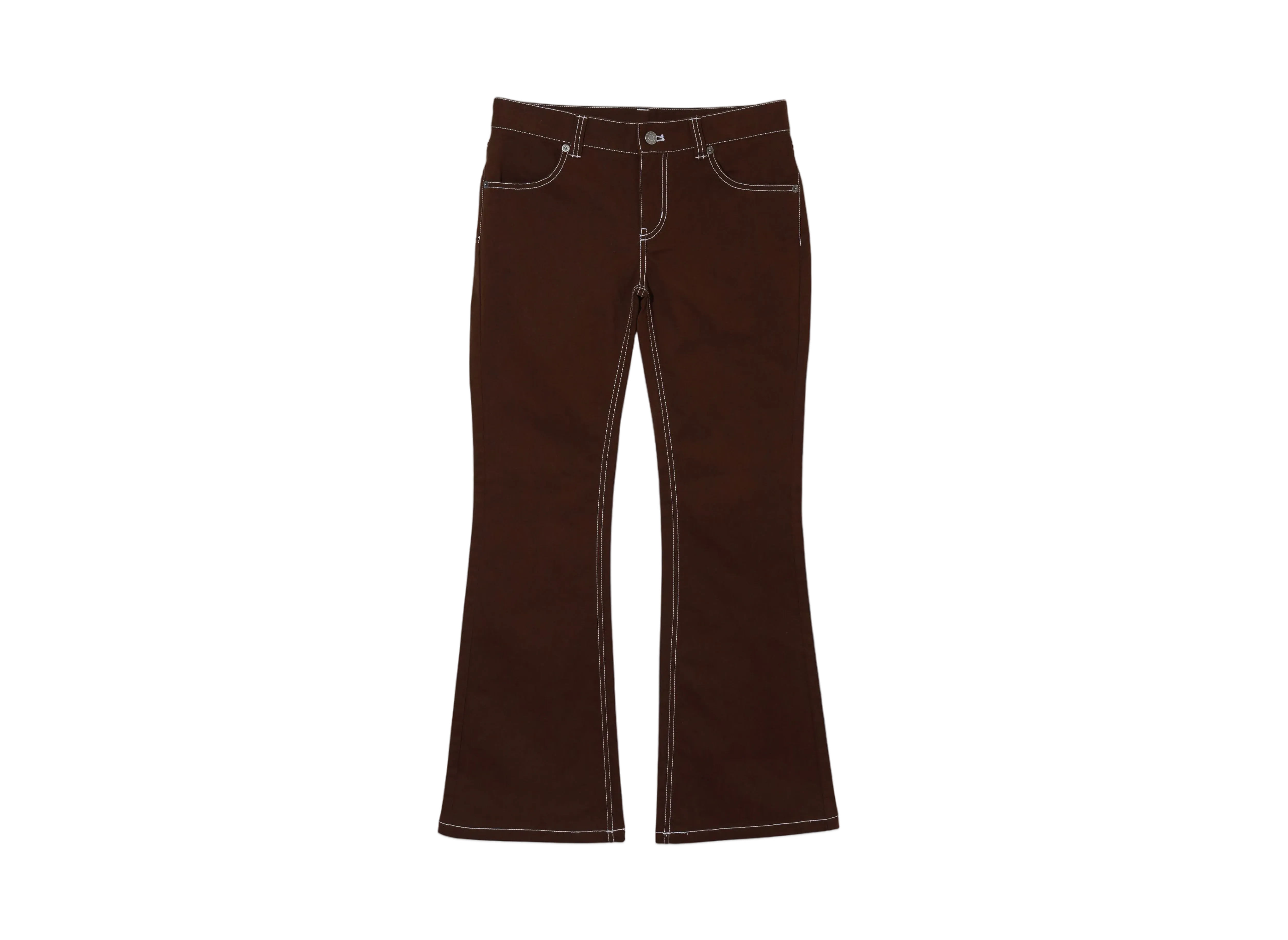 X-Girl Basic Color Pants "Brown"