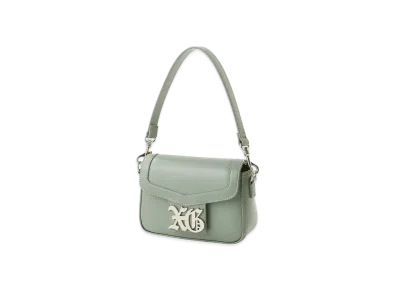 X-Girl Old English Logo Buckle 2Way Faux Leather Bag "Olive"
