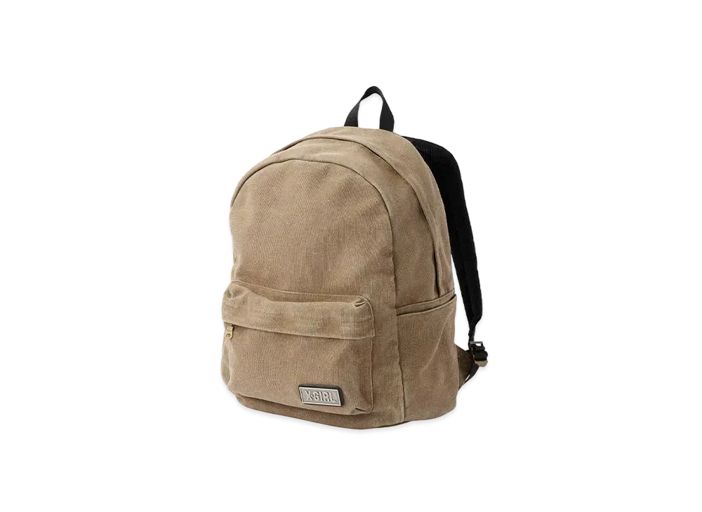 X-Girl Canvas Daypack "Brown"