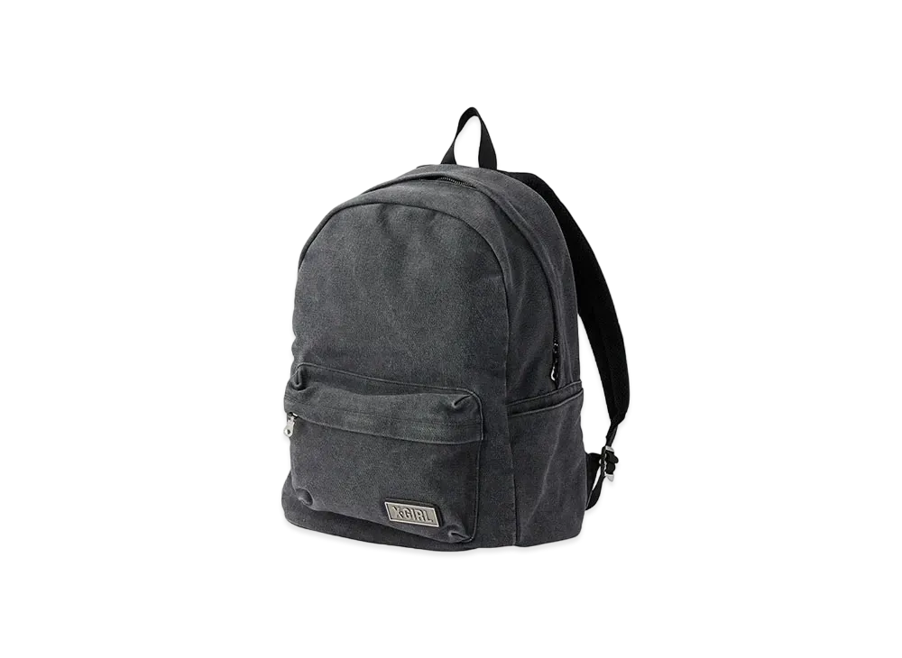 X-Girl Canvas Daypack "Black"