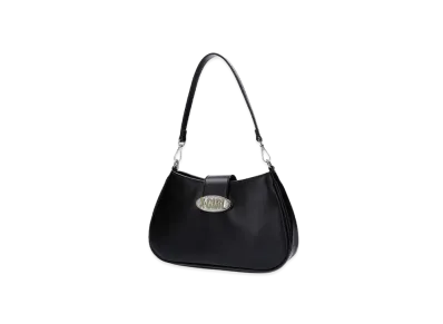 X-Girl Glitter Oval Logo 2Way Bag "Black"