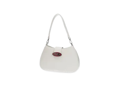 X-Girl Glitter Oval Logo 2Way Bag "White"