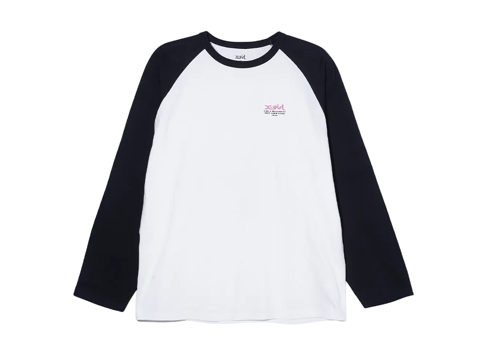X-Girl Face Poster B/B Big Tee "White"