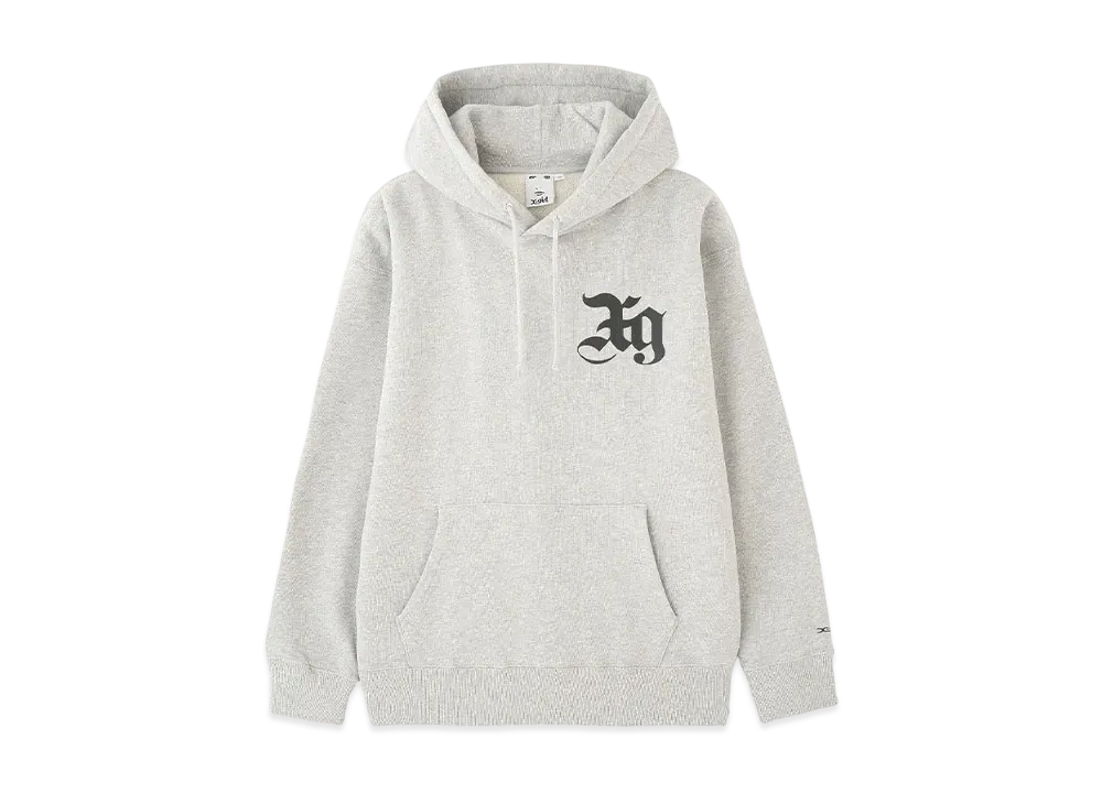X-Girl Emblem Sweat Hoodie "Ash"