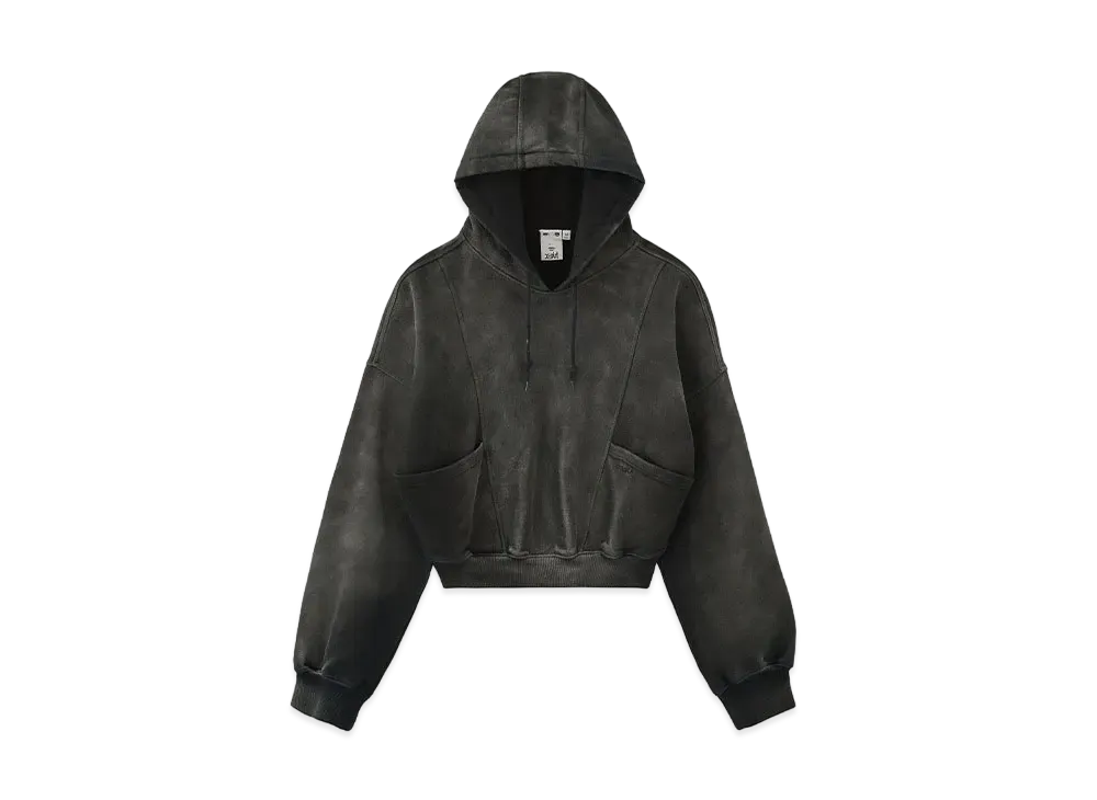 X-Girl Distressed Compact Sweat Hoodie "Black"