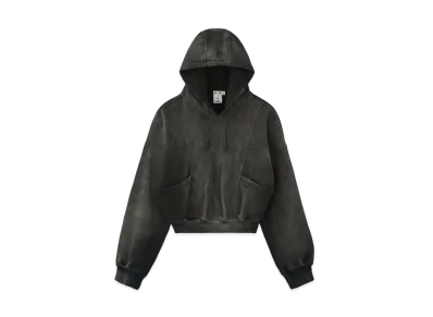 X-Girl Distressed Compact Sweat Hoodie "Black"