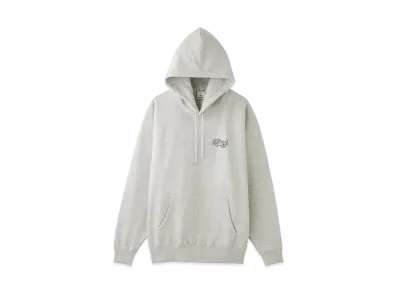 X-Girl Face And Stars Sweat Hoodie "Ash"