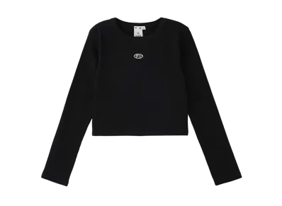 X-Girl Oval Logo L/S Top "Black"