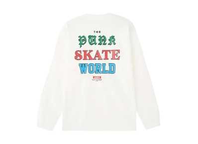 X-Girl Oval Steps Logo L/S Tee "White"