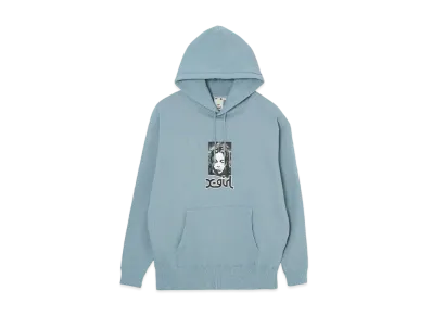 X-Girl Grunge Face Sweat Hoodie "Blue"