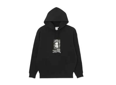 X-Girl Grunge Face Sweat Hoodie "Black"
