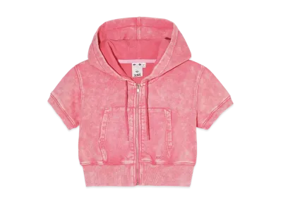 X-Girl Compact S/S Hoodie "Pink"