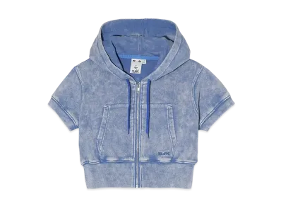 X-Girl Compact S/S Hoodie "Blue"