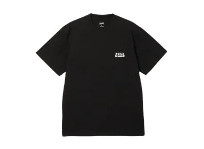 X-Girl Circle Background Face Logo S/S Tee "Black"