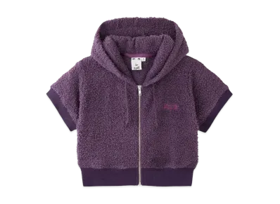 X-Girl Telly Cloth Zip Up Hoodie "Purple"