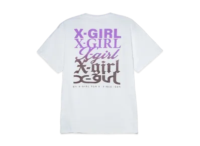 X-Girl Various Logos S/S Tee "White"