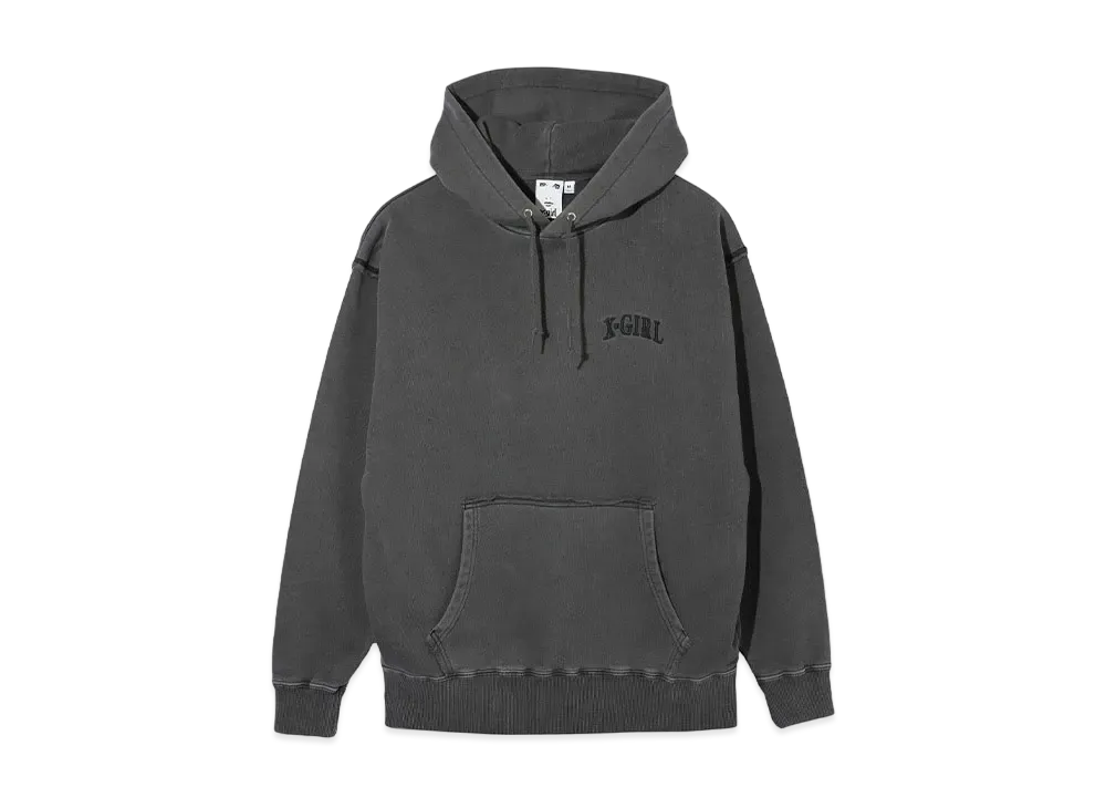 X-Girl Distressed Sweat Hoodie "Black"