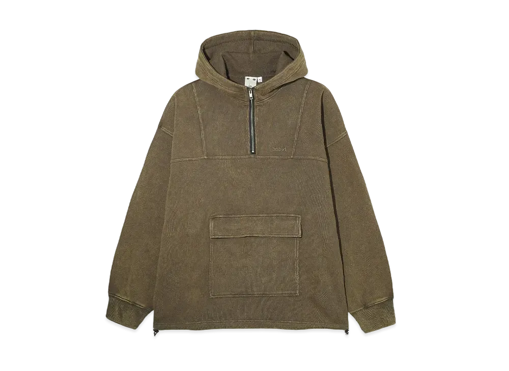 X-Girl Anorak Sweat Top "Brown"