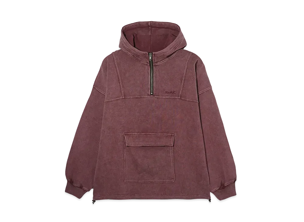 X-Girl Anorak Sweat Top "Burgundy"