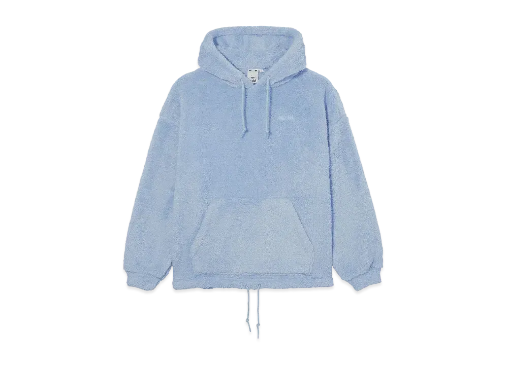 X-Girl Fluffy Hoodie "Ltblue"
